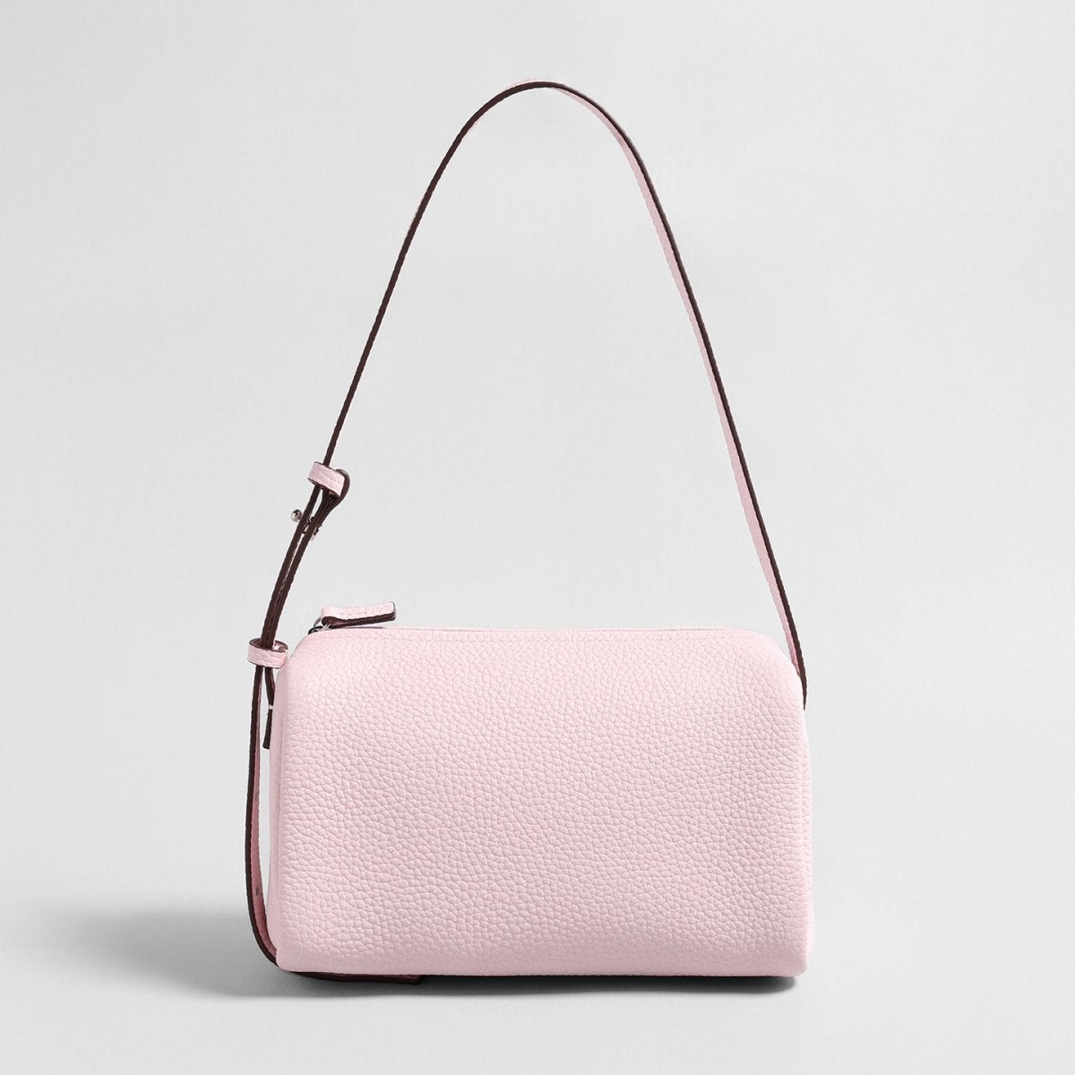Premium Pebbled Calfskin Cylinder Bag – Trending Barrel Shoulder Crossbody Cilela