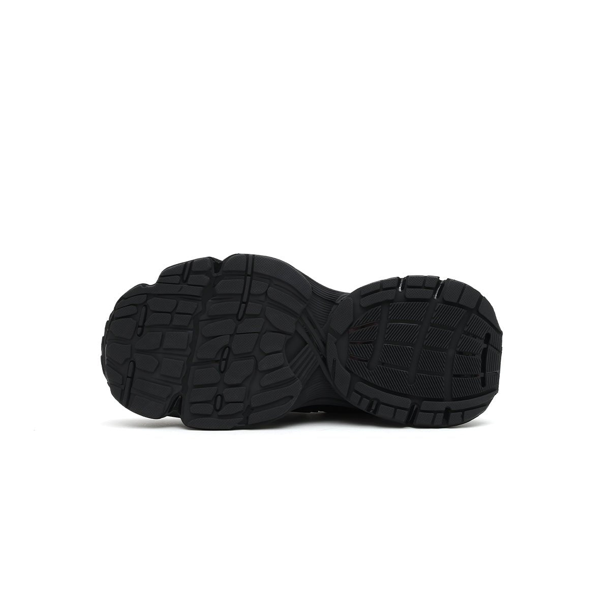 Women's Black Retro Platform Sneakers – Star Detail Masoomake